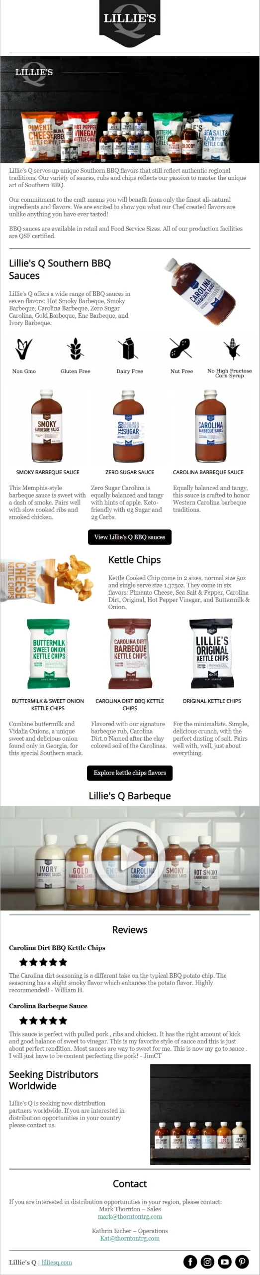 Custom eNewsletter (CEN) example 3